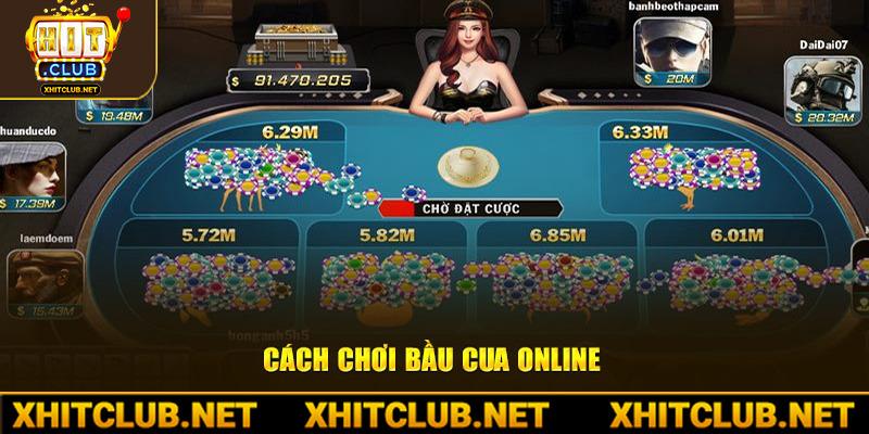 Cách chơi bầu cua online