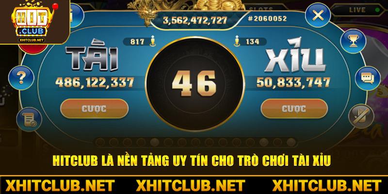 Hitclub là nền tảng uy tín cho trò chơi tài xỉu