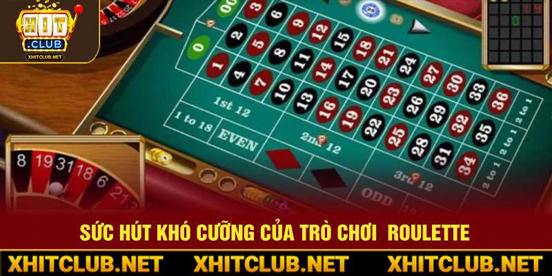 Sức hút khó cưỡng của trò chơi Roulette