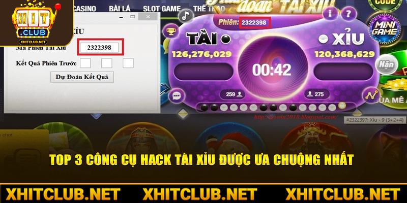 Top 3 công cụ hack Tài Xỉu được ưa chuộng nhất