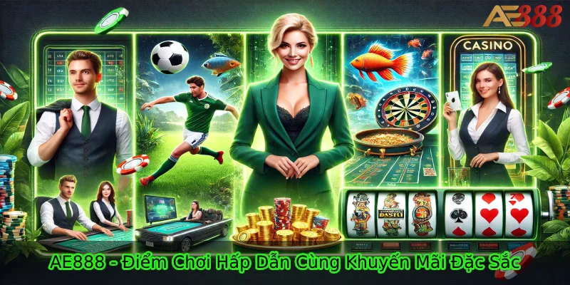 Tổng quan sân chơi AE888 uy tín hàng đầu thị trường gambling